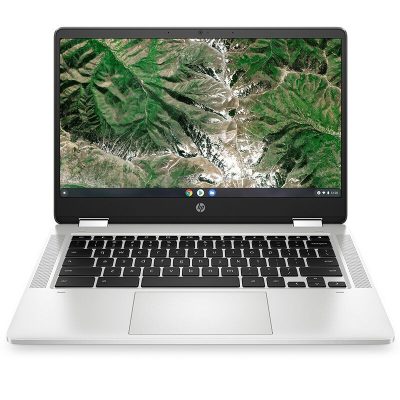 HP Chromebook x360 14" Convertible Touchscreen with Intel Celeron N4020, 4GB RAM, 32GB eMMC