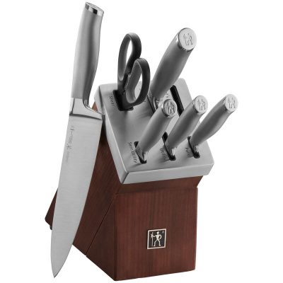 Henckels Modernist 7-pc Self-Sharpening Block Set - Stainless Steel