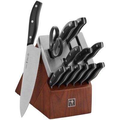 Henckels Definition 14-pc Self-Sharpening Knife Block Set - Black
