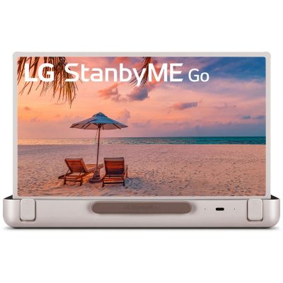 LG - 27" Class StanByME Go Series LED Full HD Smart webOS Touchscreen TV