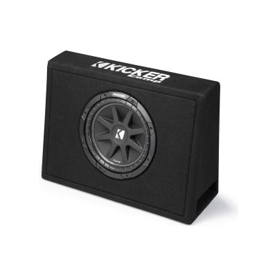 Kicker 10" 4 Ohm Ported Slim Subwoofer Box