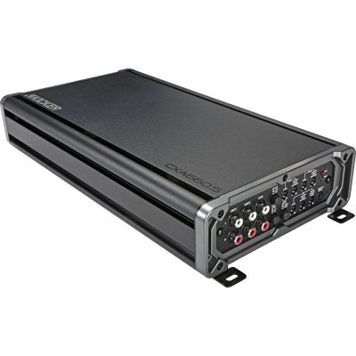 Kicker 5 Channel Amp - 4x90 Watts Full Range Amp w300 Watt Class D Sub Channel