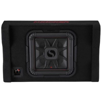 Kicker 12 in. Down-Firing L7T Loaded Subwoofer Enclosure (2-Ohm)