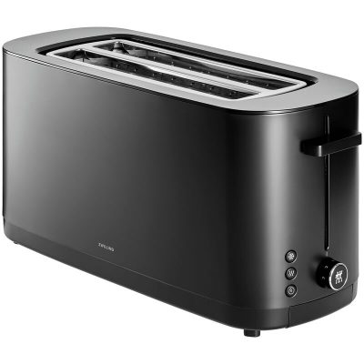 Zwilling Enfinigy Long 2-Slot Toaster - Black
