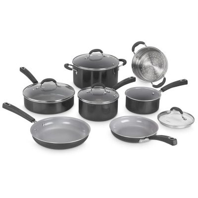 Cuisinart Ceramica XT Nonstick CookwareSet - Black