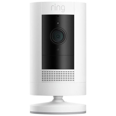 Ring Wireless Stick Up Indoor/Outdoor 1080p Security Camera - White