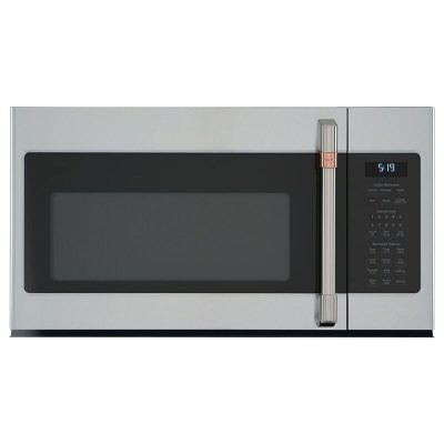 Cafe 30" 1.9 Cu. Ft. Over-the-Range Microwave with 10 Power Levels, 400 CFM & Sensor Cooking Controls - Stainless Steel