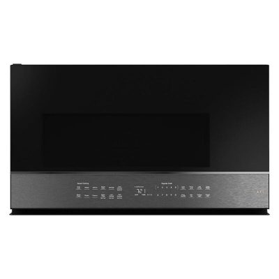 Cafe 30" 2.1 Cu. Ft. Over-the-Range Microwave with 10 Power Levels, 400 CFM & Sensor Cooking Controls - Platinum Glass