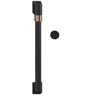 Cafe Handle Kit for Over the Range Microwave - Flat Black