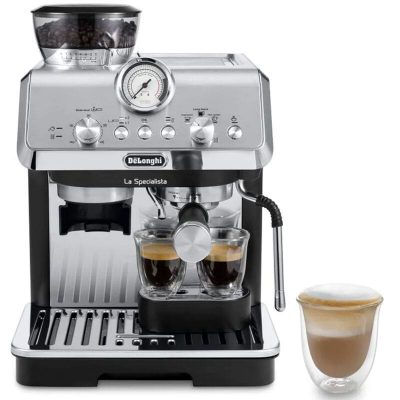 De'Longhi La Specialista Arte Espresso Machine - Black with Stainless Steel
