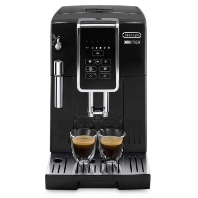 De'Longhi Dinamica Automatic Coffee & Espresso Machine with Iced Coffee + Manual Milk Frother