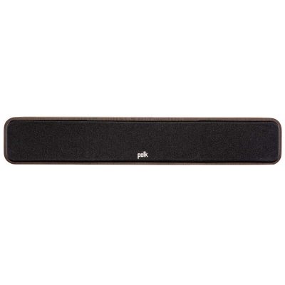Polk Signature Elite ES35 High-Quality Slim Center Channel Speaker - Brown