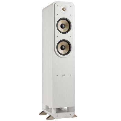 Polk Signature Elite ES55 High-Quality Floor-Standing Tower Speaker - White