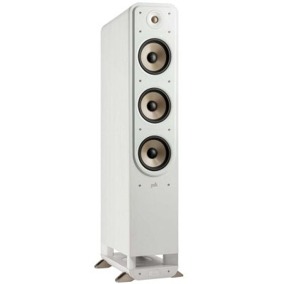 Polk Signature Elite ES60 High-Quality Large Floor-Standing Tower Speaker - White