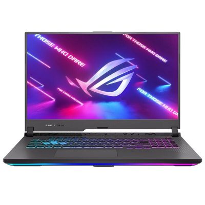 Asus ROG Strix G17 Gaming Laptop with AMD Ryzen 7 6800H, 16GB RAM, 512GB SSD, NVidia Geforce RTX 3050, Win 11