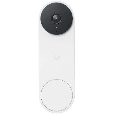 Google Nest Doorbell Wired (2nd Gen) - Snow