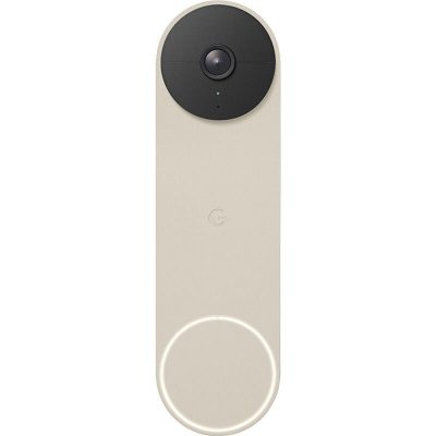 Google Nest Battery Powered 1080p Video Doorbell - Linen