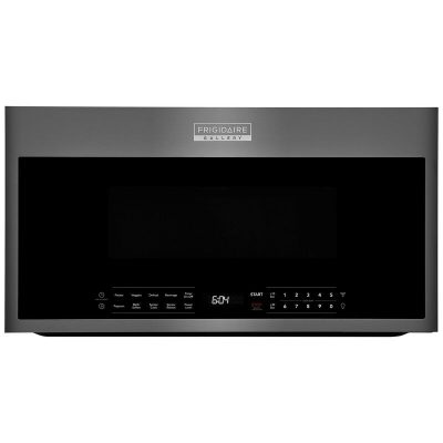 Frigidaire Gallery 30 in. 1.9 cu. ft. Over-the-Range Microwave with 11 Power Levels, 400 CFM & Sensor Cooking Controls - Black Stainless Steel