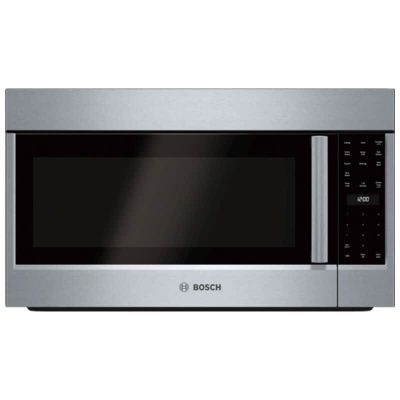 Bosch 500 Series 30 in. 2.1 cu. ft. Over-the-Range Microwave with 10 Power Levels, 385 CFM & Sensor Cooking Controls - Stainless Steel