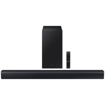 Samsung - C Series 2.1ch DTS Virtual:X Soundbar with Wireless Subwoofer - Black