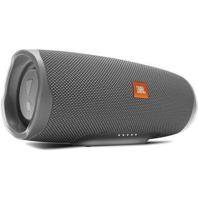 JBL Charge 4 Portable Bluetooth Wireless Waterproof Speaker - Gray