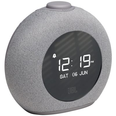 JBL Horizon 2 Bluetooth Clock Radio Speaker with FM - Gray