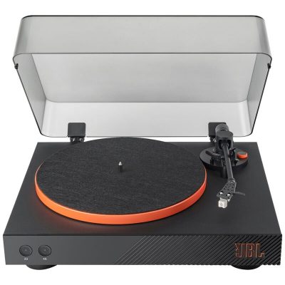 JBL Spinner Bluetooth Turntable - Black & Orange