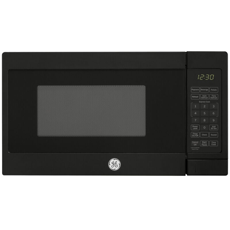 GE 17 in. 0.7 cu. ft. Countertop Microwave with 10 Power Levels - Black