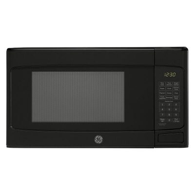 GE 20 in. 1.1 cu.ft Countertop Microwave with 10 Power Levels - Black