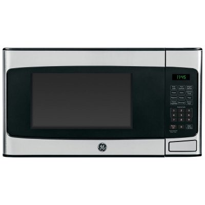 GE 20 in. 1.1 cu.ft Countertop Microwave with 10 Power Levels - Stainless Steel