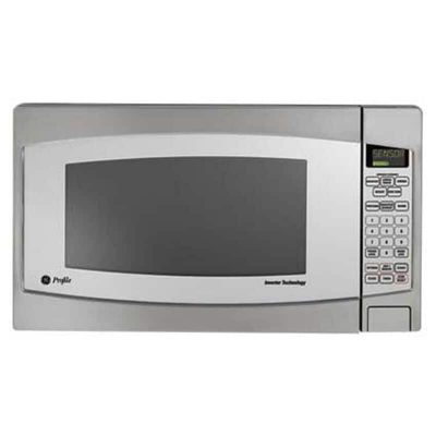 GE Profile 24 in. 2.2 cu.ft Countertop Microwave with 10 Power Levels & Sensor Cooking Controls - Stainless Steel