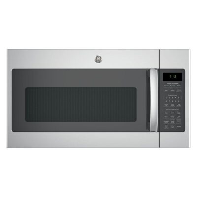 GE 30" 1.9 Cu. Ft. Over-the-Range Microwave with 10 Power Levels, 400 CFM & Sensor Cooking Controls - Stainless Steel
