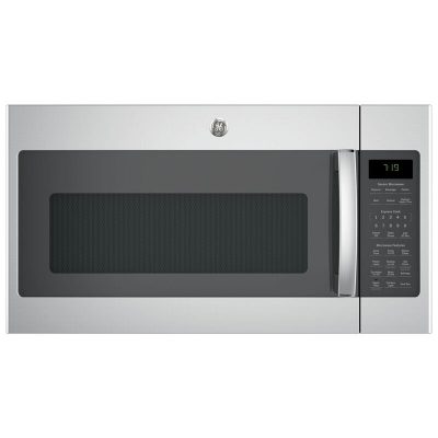 GE 30" 1.9 Cu. Ft. Over-the-Range Microwave with 10 Power Levels, 400 CFM & Sensor Cooking Controls - Stainless Steel
