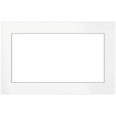 GE 27 in. Built-in Trim Kit for Microwaves (Over the Range) - White