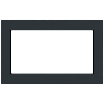 GE 27 in. Built-In Trim Kit Microwaves (Over the Range) - Black Slate