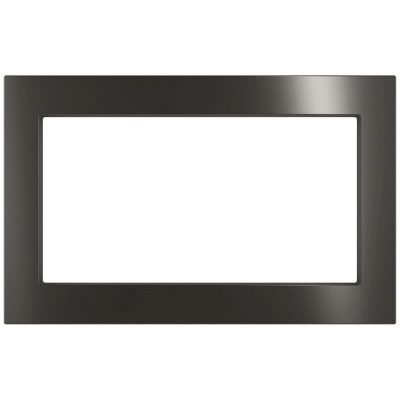 GE Built-In Trim Kit for Microwaves (Counter Top) - Black Stainless