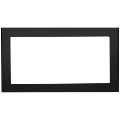 GE Optional 30 in. Built-In Trim Kit for Microwaves (Counter Top) - Black Slate