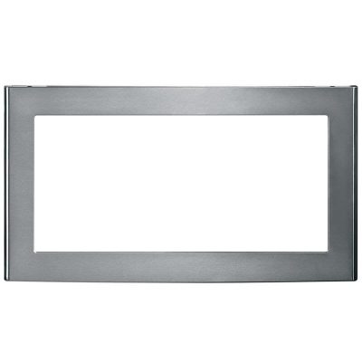 GE Optional 30 in. Built-In Trim Kit for Microwaves (Counter Top) - Stainless Steel