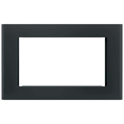 GE Optional 27 in. Built-In Trim Kit for Microwaves (Counter Top) - Black