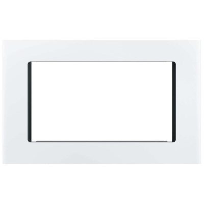 GE Optional 27 in. Built-In Trim Kit for Microwaves (Counter Top) - White