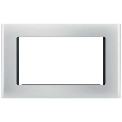 GE Optional 27 in. Built-In Trim Kit for Microwaves (Counter Top) - Stainless Steel