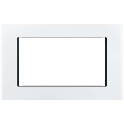 GE Optional 30 in. Built-In Trim Kit for Microwaves (Counter Top) - White