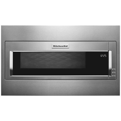 KitchenAid 30 in. 1.1 cu.ft Built-In Microwave with 10 Power Levels & Sensor Cooking Controls - Stainless Steel