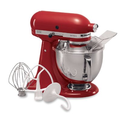 KitchenAid Artisan Series 10-Speed 5-Quart Tilt-Head Electric Stand Mixer - Empire Red