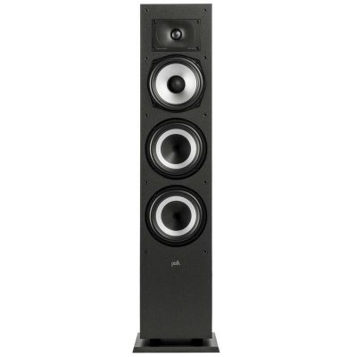 Polk Monitor XT60 High Resolution Floor-Standing Tower Speaker - Black