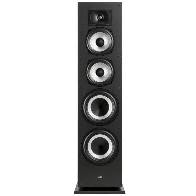Polk Monitor XT70 High Resolution Large Floor-Standing Tower Speaker - Black