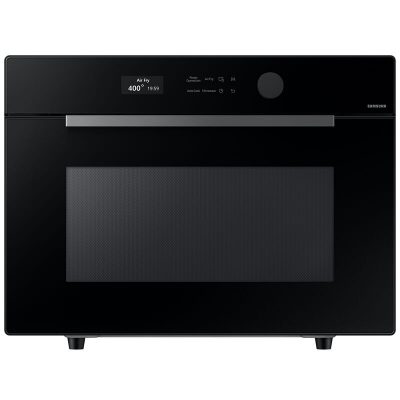 Samsung 21 in. 1.2 cu. ft. Countertop Microwave with 10 Power Levels - Black Glass