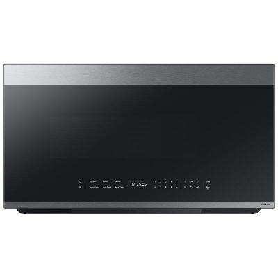 Samsung Bespoke 30 in. 2.1 cu. ft. Over-the-Range Smart Microwave with 10 Power Levels, 400 CFM & Sensor Cooking Controls - Stainless Steel