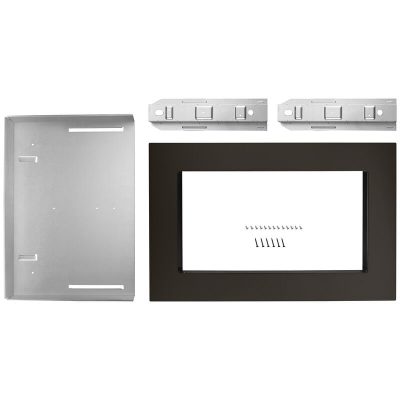 Whirlpool 27 in. Trim Kit for Countertop Microwaves - Stainless Steel