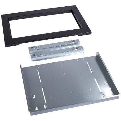 Whirlpool 27 in. Trim Kit for Countertop Microwaves - Black